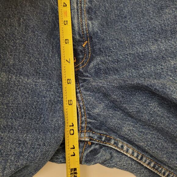 Vintage 90s 517 Levis Boot Cut Low Rise Blue Denim Jeans 11 Jr. M Cotton (29x31) - Picture 11 of 13